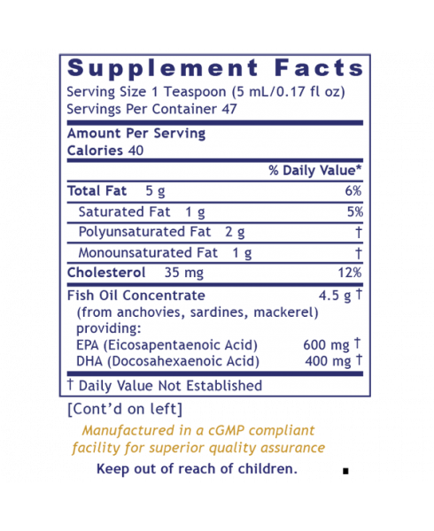 EPA/DHA Marine Liquid (8 oz) - Image 3