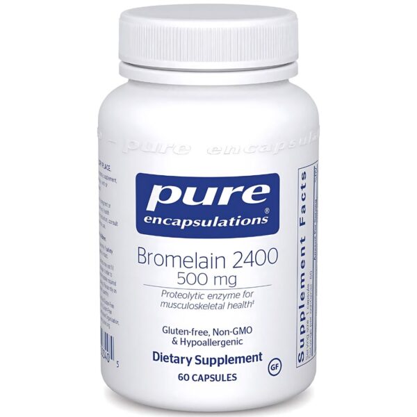 Bromelain 2400 500 mg (60 caps)