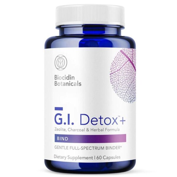 G.I. Detox + Gentle Full Spectrum Binder (60 Capsules)