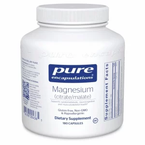 pure encapsulations magnesium citrate