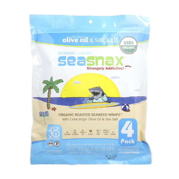 Seasnax - Seaweed Wraps