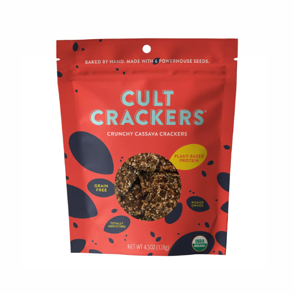 Cult Crackers - Crunchy Cassava Crackers